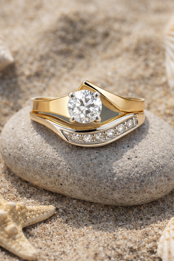 Josephine – Soft wave sparkling detail