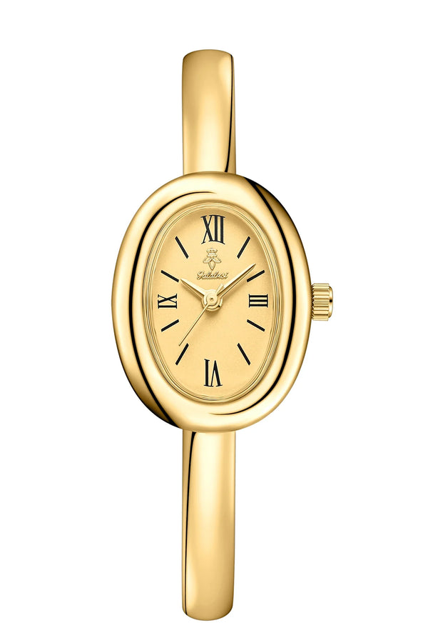 Delilah – timeless oval minimal in gold