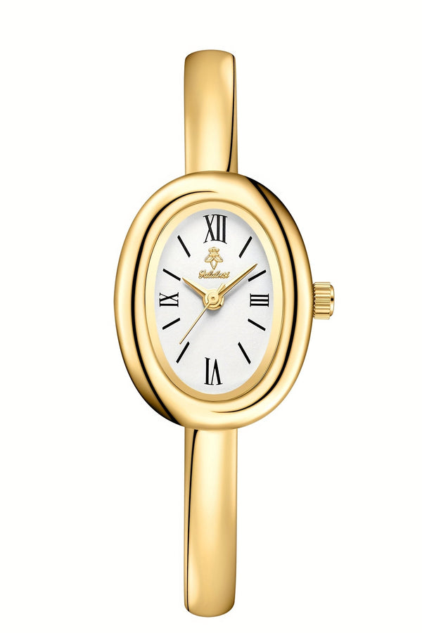 Lily – classic oval elegance in gold